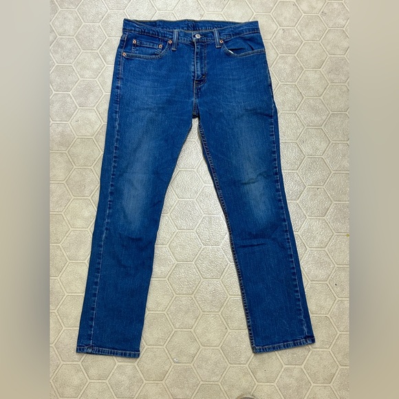Men’s 34 x 30 Levi’s 511 Slim Cut Zip Fly Classic Blue Jeans - Picture 1 of 16